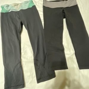 Lululemon Athletic Legging Bundle X2 Size 6